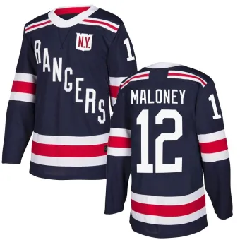 Men's Don Maloney New York Rangers 2018 Winter Classic Home Jersey - Navy Blue Authentic