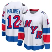 Men's Don Maloney New York Rangers 2024 Stadium Series Jersey - White Breakaway