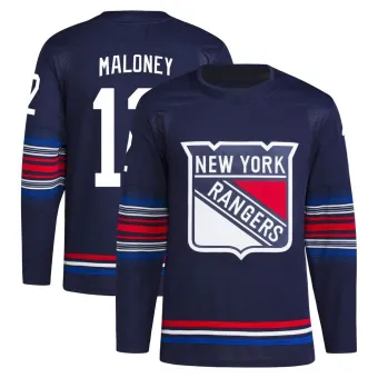 Men's Don Maloney New York Rangers Alternate Primegreen Jersey - Navy Authentic