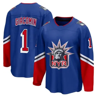 Men's Eddie Giacomin New York Rangers Special Edition 2.0 Jersey - Royal Breakaway