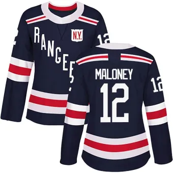 Women's Don Maloney New York Rangers 2018 Winter Classic Home Jersey - Navy Blue Authentic