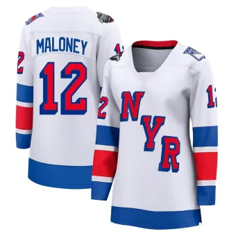 Women's Don Maloney New York Rangers 2024 Stadium Series Jersey - White Breakaway