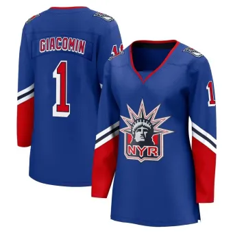 Women's Eddie Giacomin New York Rangers Special Edition 2.0 Jersey - Royal Breakaway
