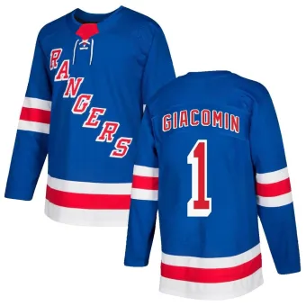 Youth Eddie Giacomin New York Rangers Home Jersey - Royal Blue Authentic
